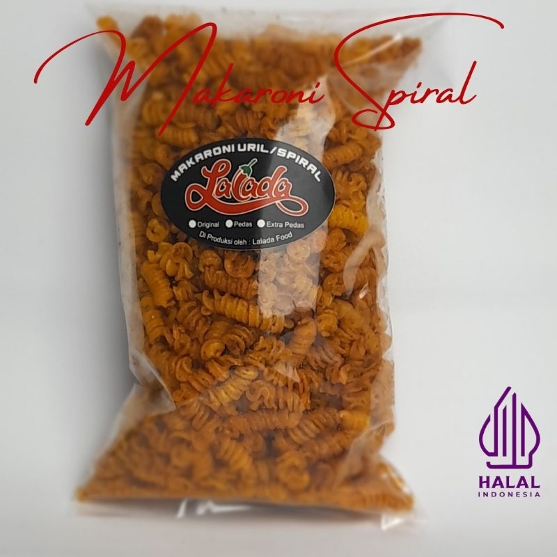 

Makaroni Spiral Uril Lalada Kemasan 500gram