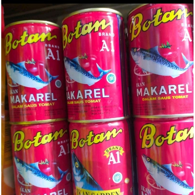 

SARDEN BOTAN MAKAREL SAUS TOMAT 425GR