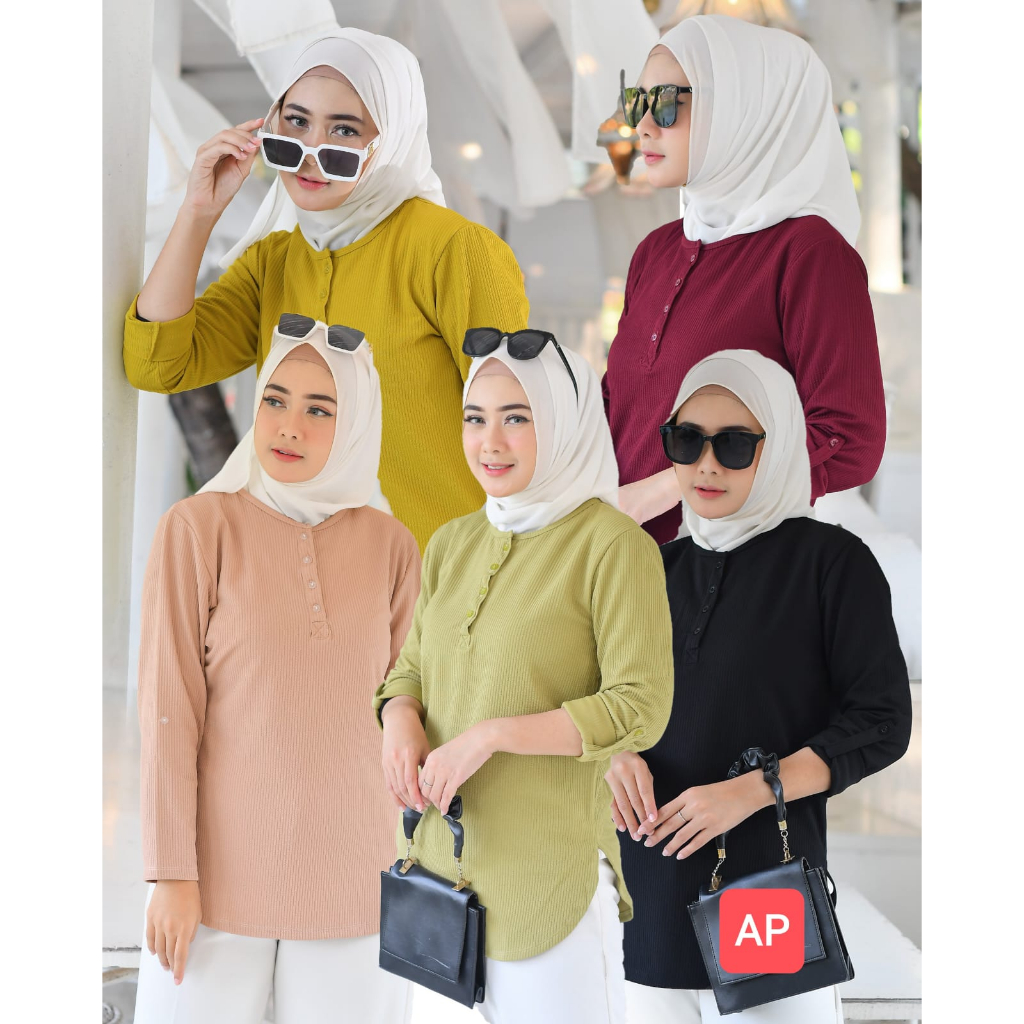 KAOS FENOMENAL POLOS BUSUI BRANDED LENGAN PANJANG