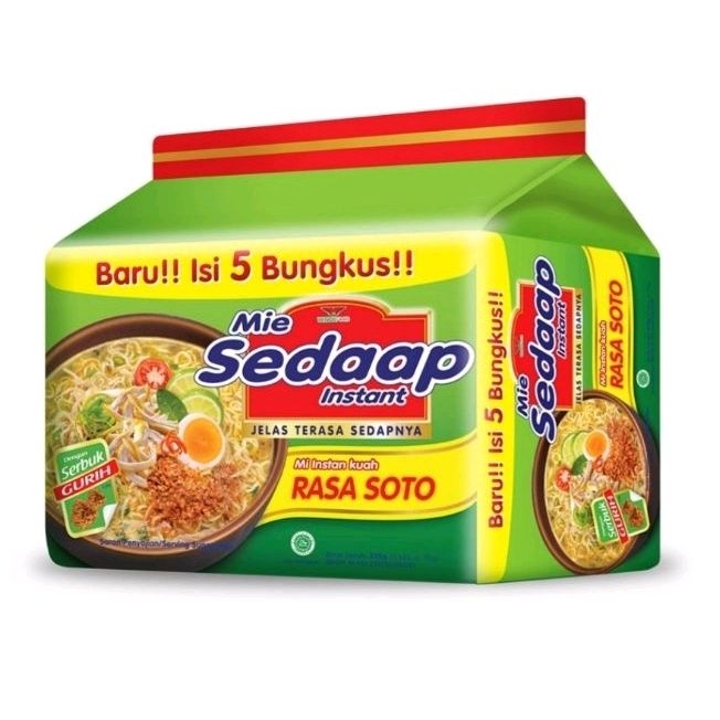 

Mie Sedaap Instant Soto 5 x 75 g