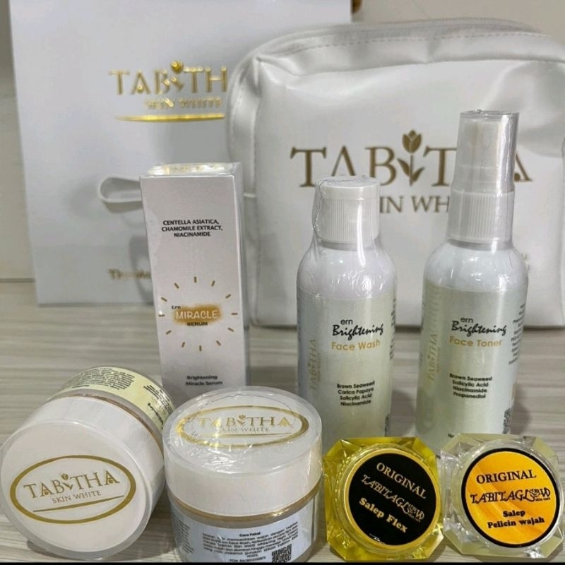 SKIN WHITE BPOM FLEK (TABITA SKIN WHITE + SALEP FLEK MINI+ SALEP PELICIN MINI)