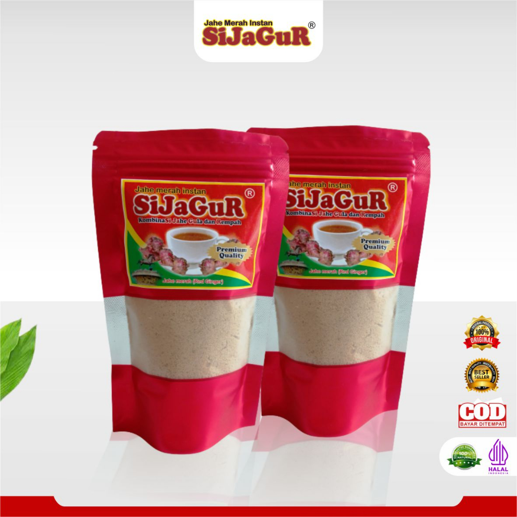 

Jahe merah instan Jahe merah bubuk SIJAGUR 110 Gram (2 Pcs)
