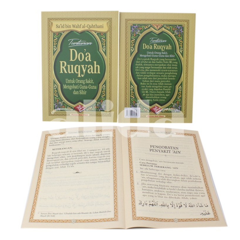 Buku Tuntunan Doa Ruqyah Uk Besar - Doa Ruqyah Buku PIU