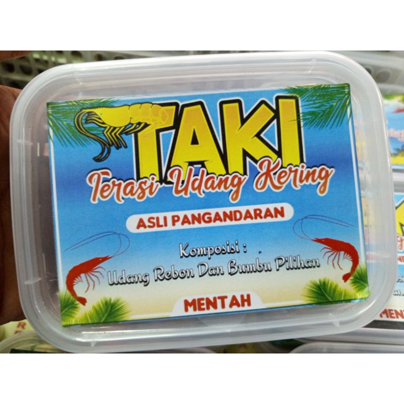 

Terasi Colek Asli Pangandaran TAKI