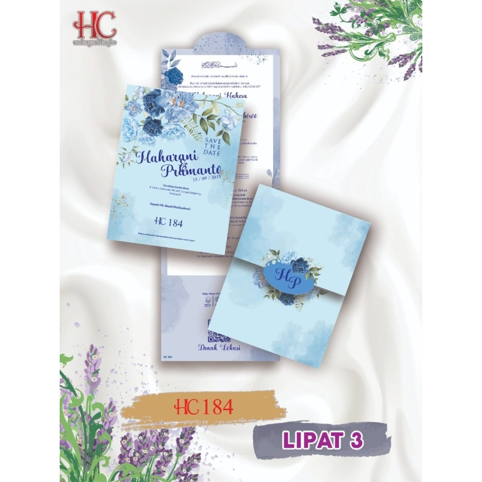 CETAK UNDANGAN HC 184