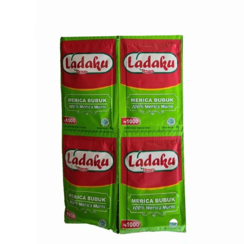 

Ladaku lada bubuk 4 gr isi 12 sachet