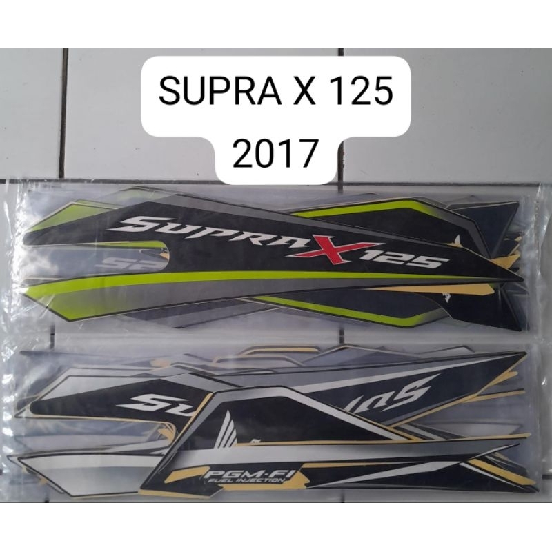 BISA COD Striping suprax 125 2017 ORI stiker Supra x 125 full body
