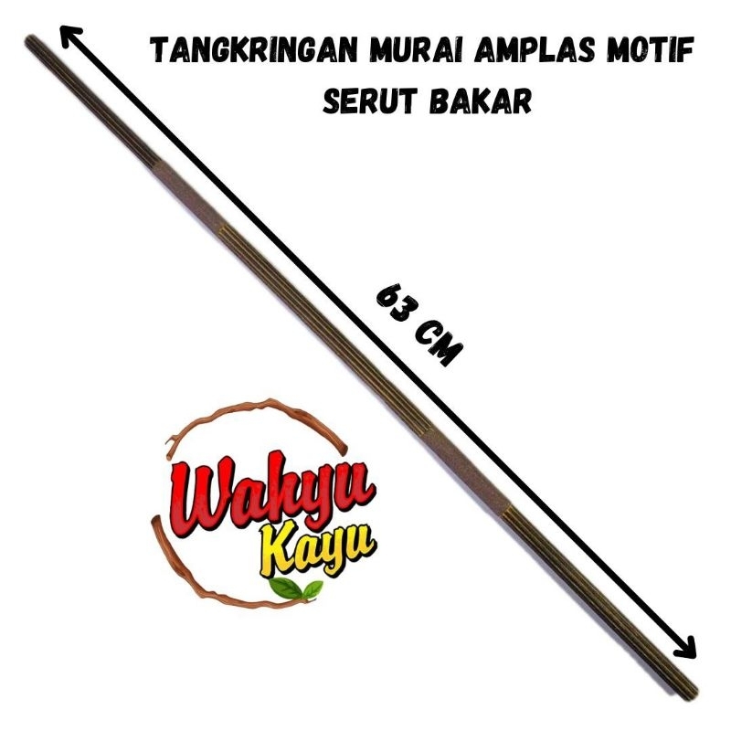 TANGKRINGAN MURAI AMPLAS MOTIF SERUT BAKAR
