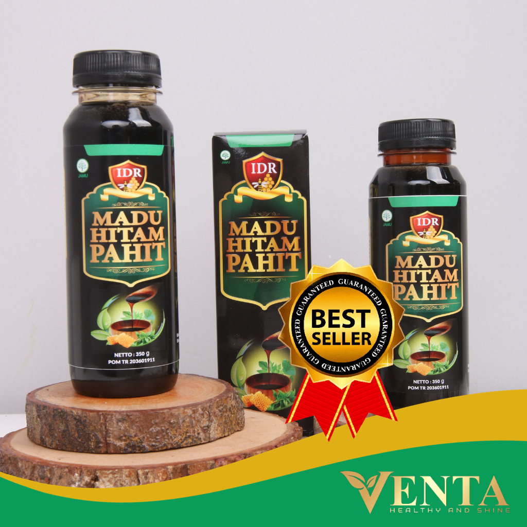 Idr Madu Hitam Pahit Solusi Untuk Mengatasi Sinusitis Isi 350 Gram