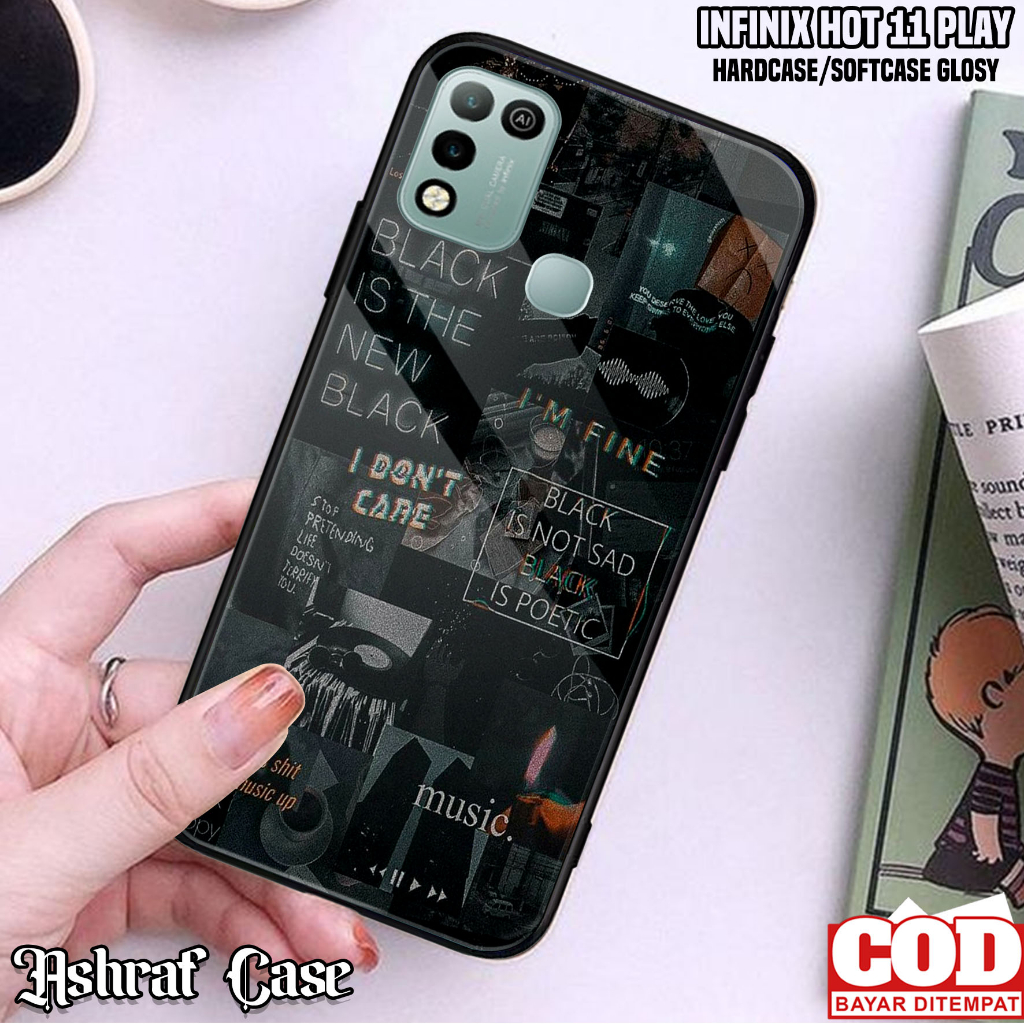 Case Infinix Hot 11 Play - Casing Infinix Hot 11 Play Terbaru ( AESTH ) Silikon Hp Infinix Hot 11 Pl