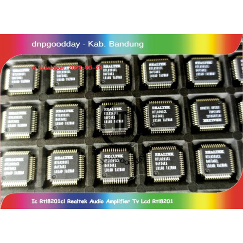 Unik Ic Rtl8201cl Realtek Audio Amplifier Tv Lcd Rtl8201 Murah