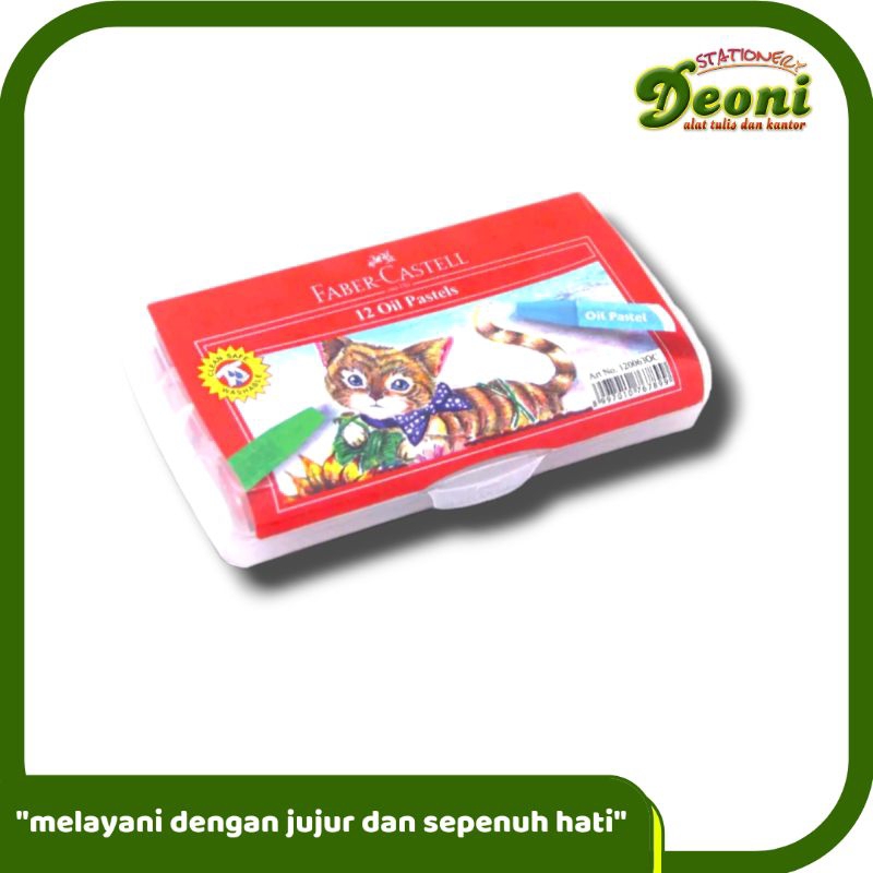 

FABER-CASTELL 12 Oil Pastels Warna