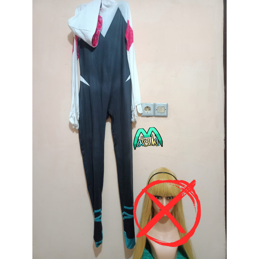 Costume cosplay spider girl spider gwen