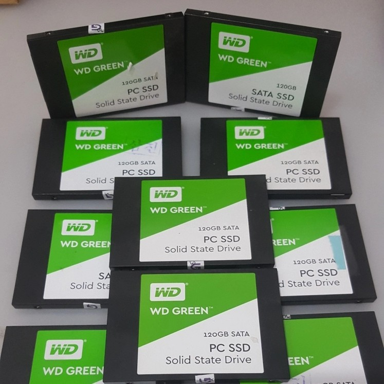 Ssd 120Gb WD Green Original bagus Normal