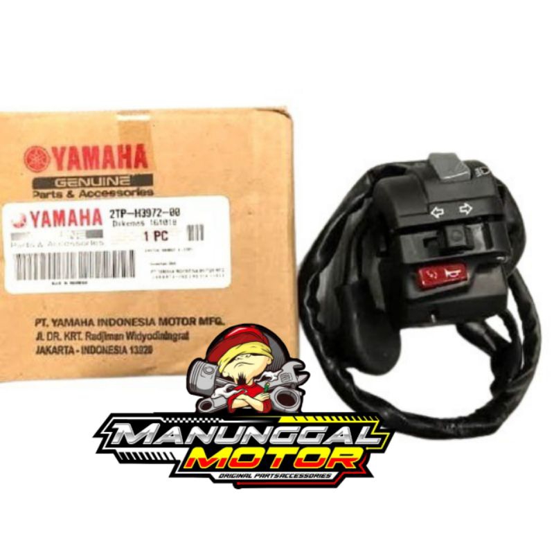 Holder Saklar Kiri Vixion NVA Advance 2015-2016 2TP-H3972-00 Original Yamaha