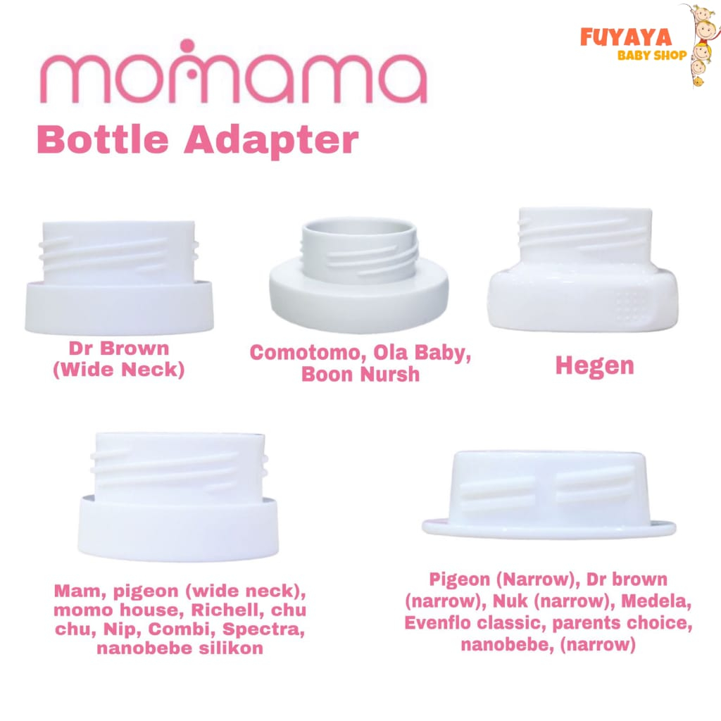 MOMAMA Connector Bottle Milk Warmer - Bottle Adaptor