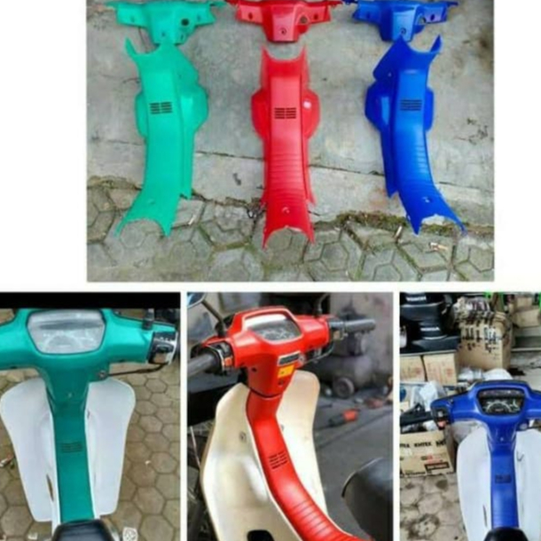 Legshield Sayap Tengah dan Batok Belakang Honda Astrea Grand Legenda Impressa Warna