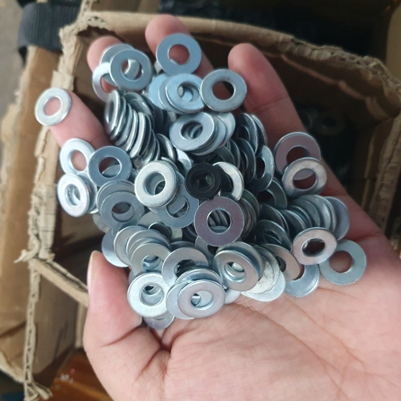 Dop/Knop/Karet+Mur Pipa Ring tebel/Ring besi/Ring Tipis