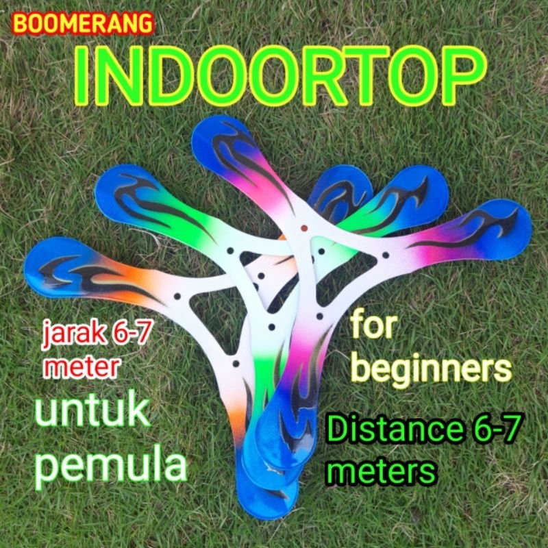 boomerang indoor top bumerang pemula