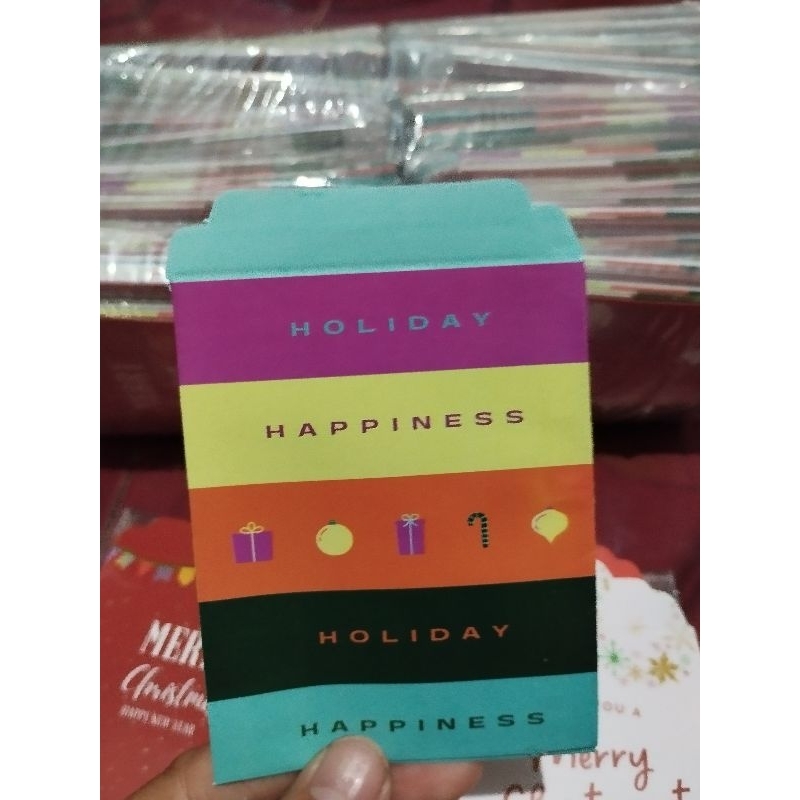 

(JADIAN 100 pak) Paket Usaha Amplop Angpau Natal 2023