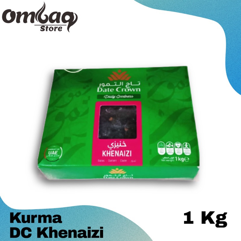 

Kurma Datecrown Khenaizi 1kg premium quality