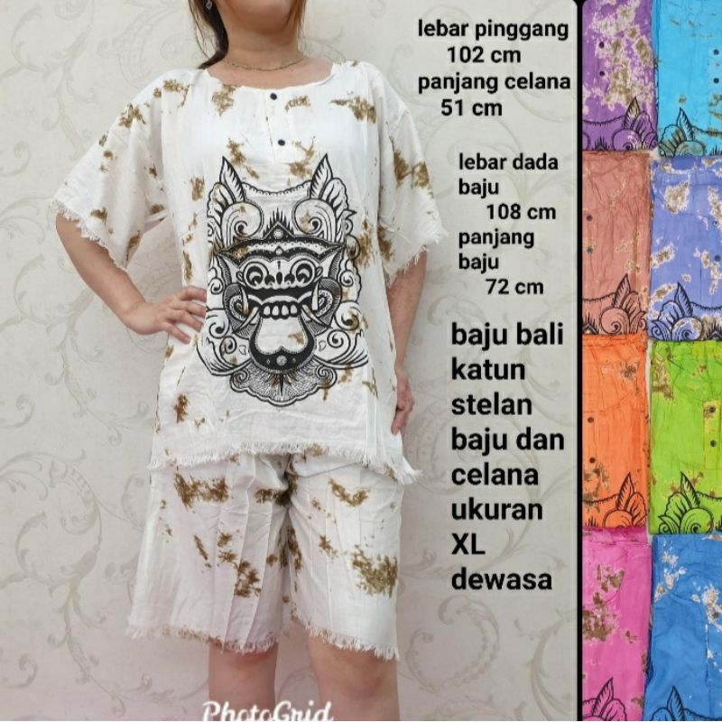 Setelan Dewasa Baju Barong Bali