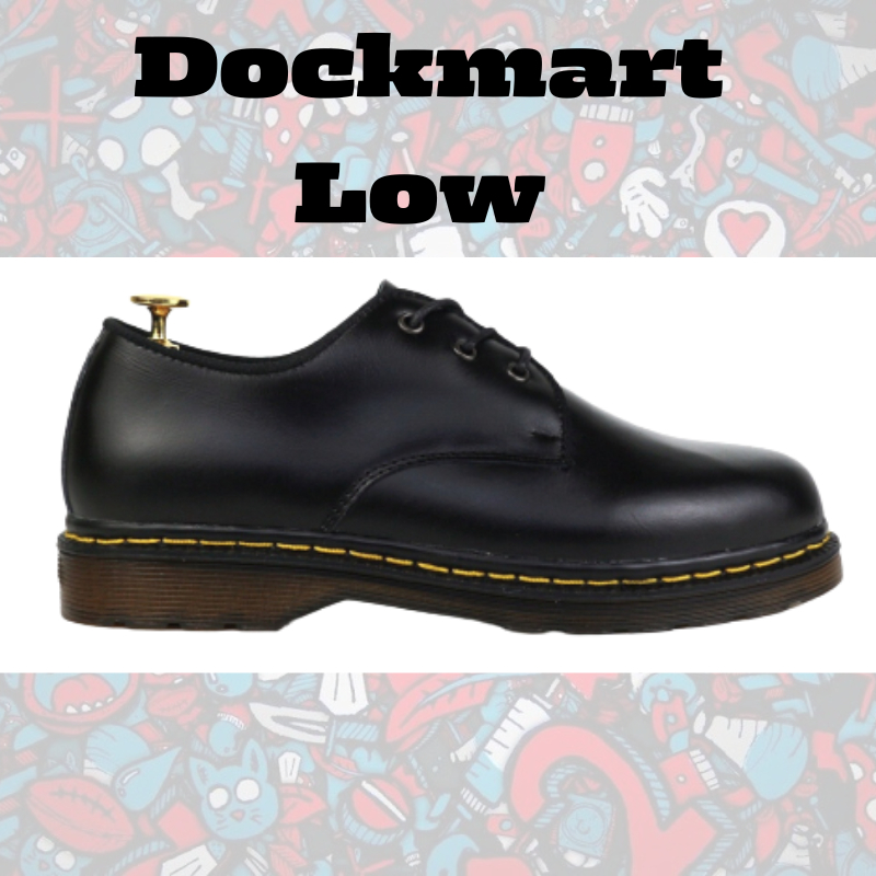 Sepatu Pantofel Formal Docmart Low Boots Kerja Pria - Sepatu Dr Martens - Sepatu Docmart Dr. Martens