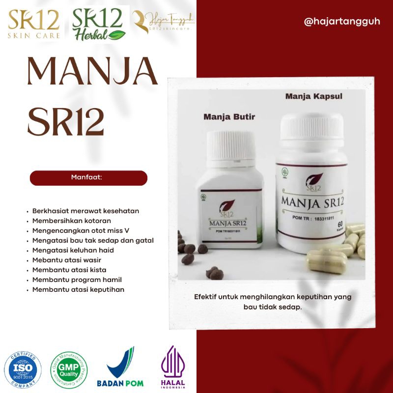 Manjakani SR12 ORI/BPOM/ 100% AMPUH
