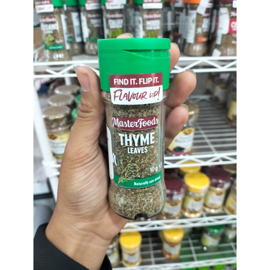 

masterfoods thyme leaves 10g