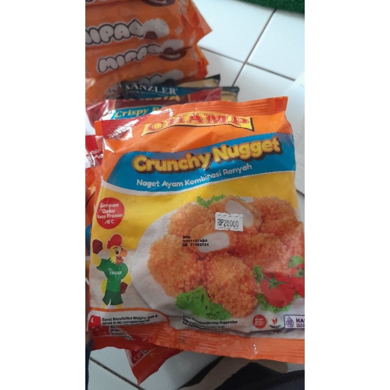 

Berkah Frozen #nuget krispi Champ 225 gr