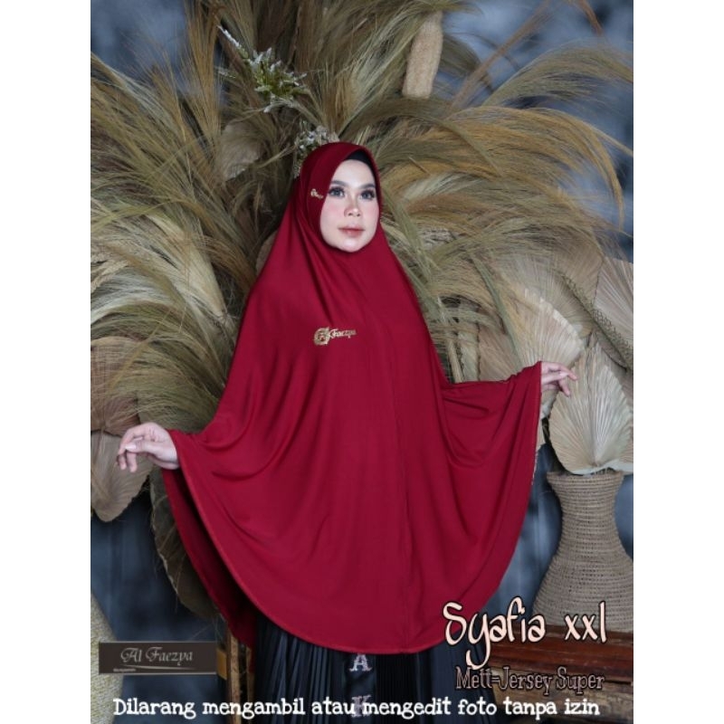 JILBAB INSTAN JERSEY AL FAEZYA XXL PRESGOLD