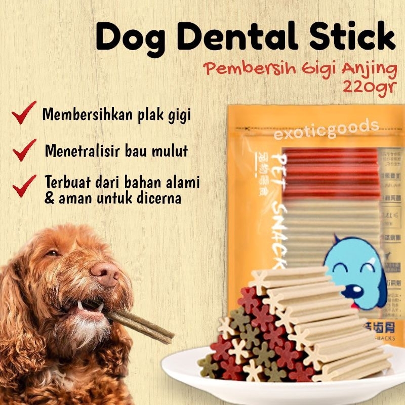 DENTAL STICK PEMBERSIH GIGI ANJING GIGITAN ANJING DENTAL PEMBERSIH GIGI ANJING DENTAL PUPPY