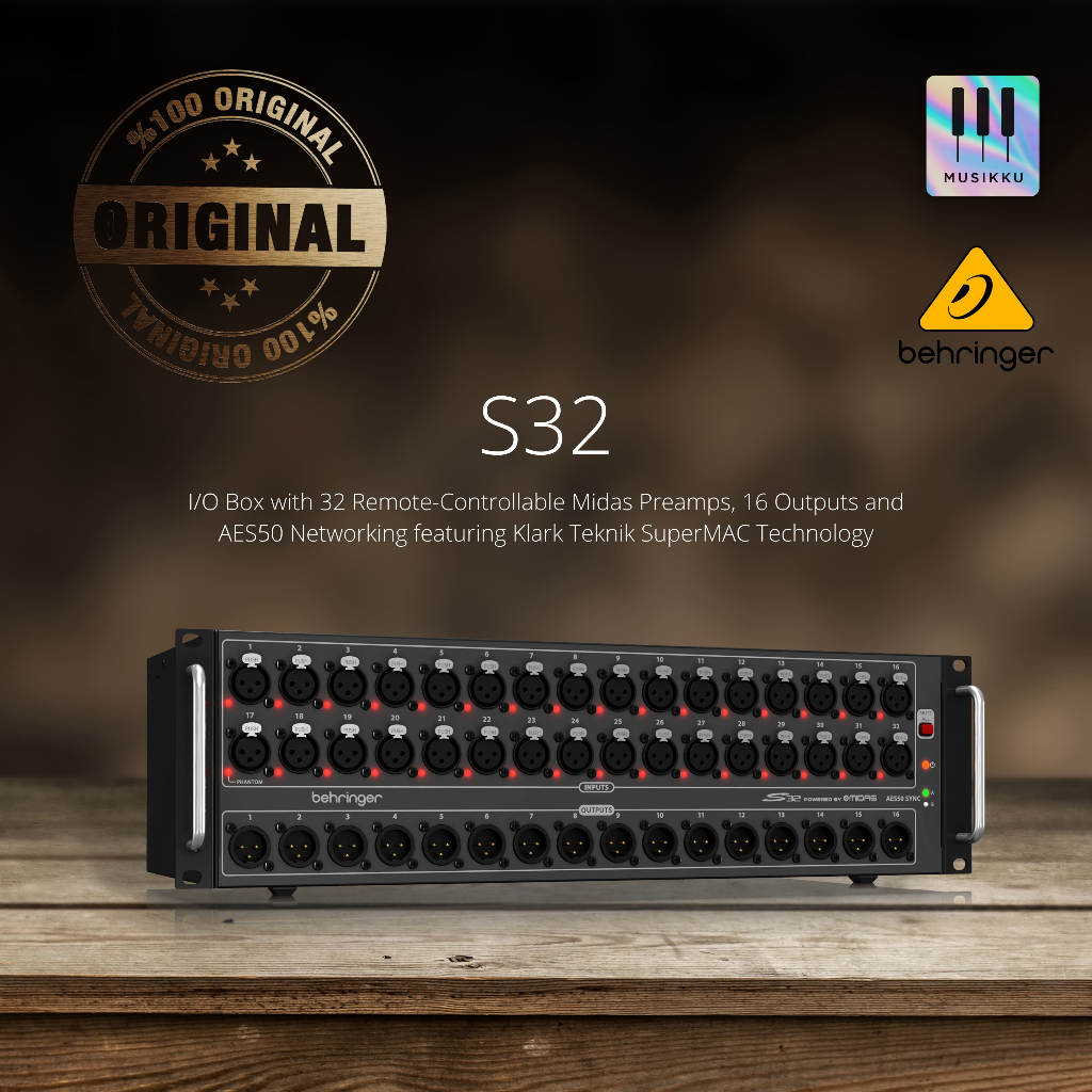 Behringer S32 32-Channel Digital Snake