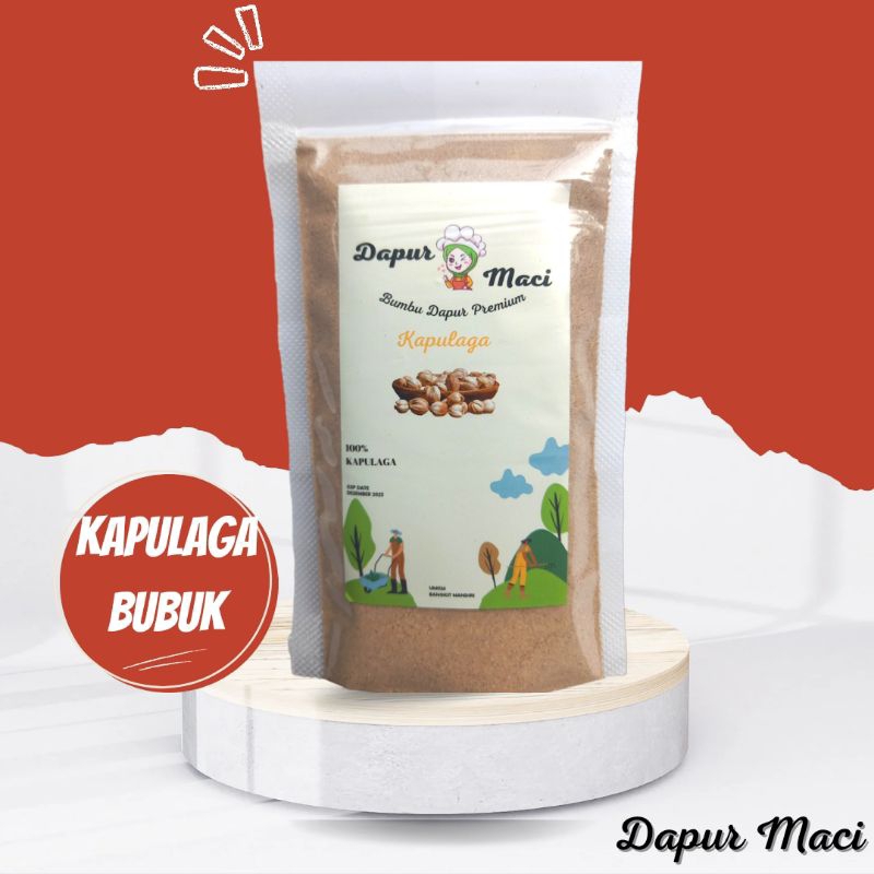 

Kapulaga Bubuk / Ground Cardamom / Bumbu Dapur / Pouch Refill 100 Gr - Dapur Maci