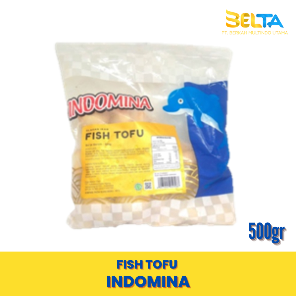 Indomina Fish Tofu 500g Indomina Distributor Frozen Food Bogor Alternatife Cedea