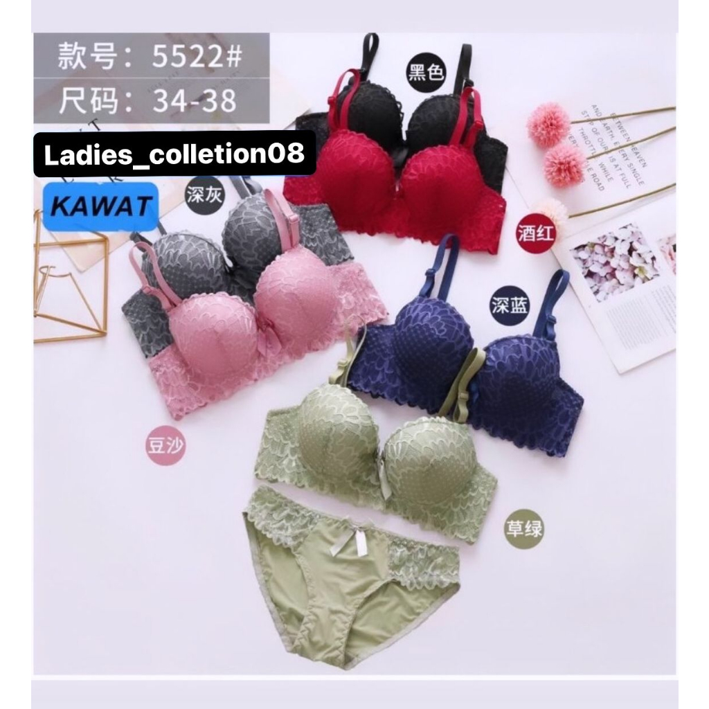 3 SET PAKET HEMAT/ COD BRA SET bh + cd beha BRA SETT BH DAN CD CEWEK IMPORT
