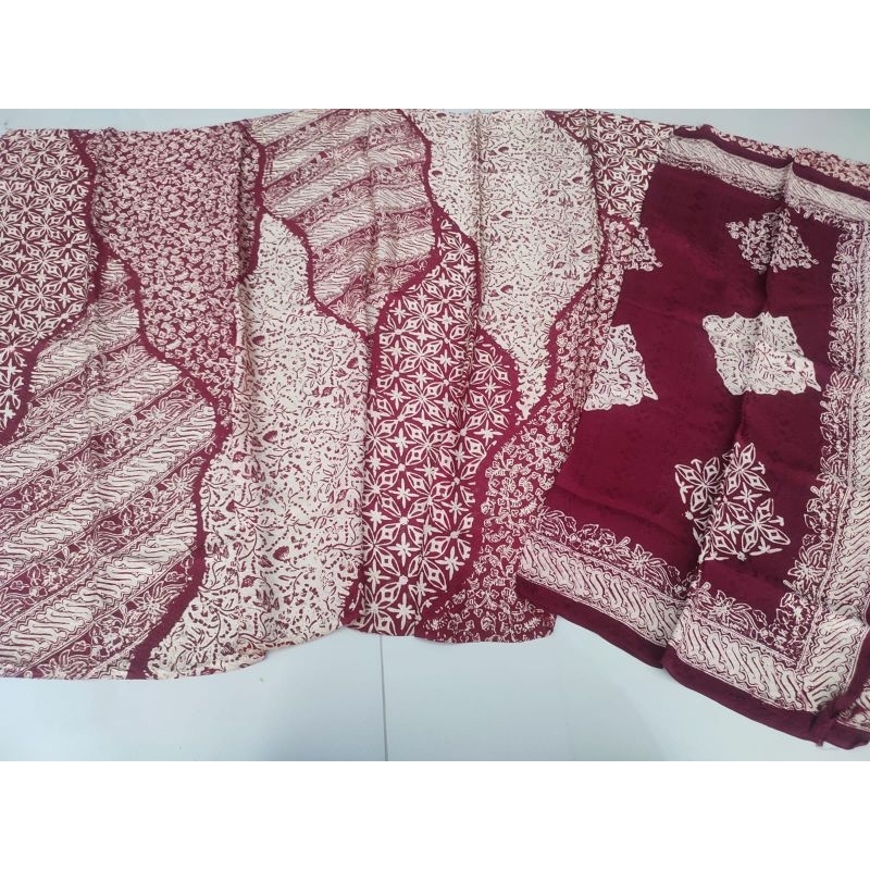 WIKE BATIK | KAIN SET PULAUAN CEPLOK VISCOSE | BATIK TRUSMI