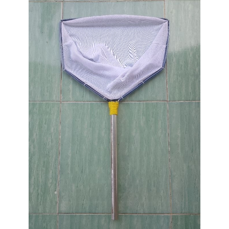 serokan ikan koi dan benih ikan gagang besi di las lebar 40cm