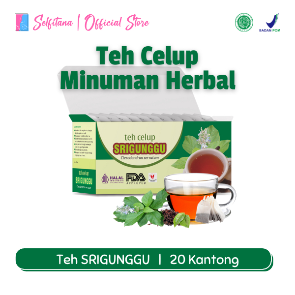 

Tazakka Teh Herbal - Daun Srigunggu 20 tea bag