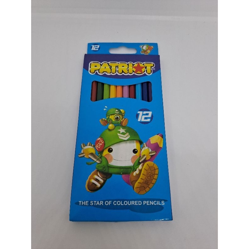 

1SET PENSIL WARNA PATRIOR PANJANG 12 WARNA