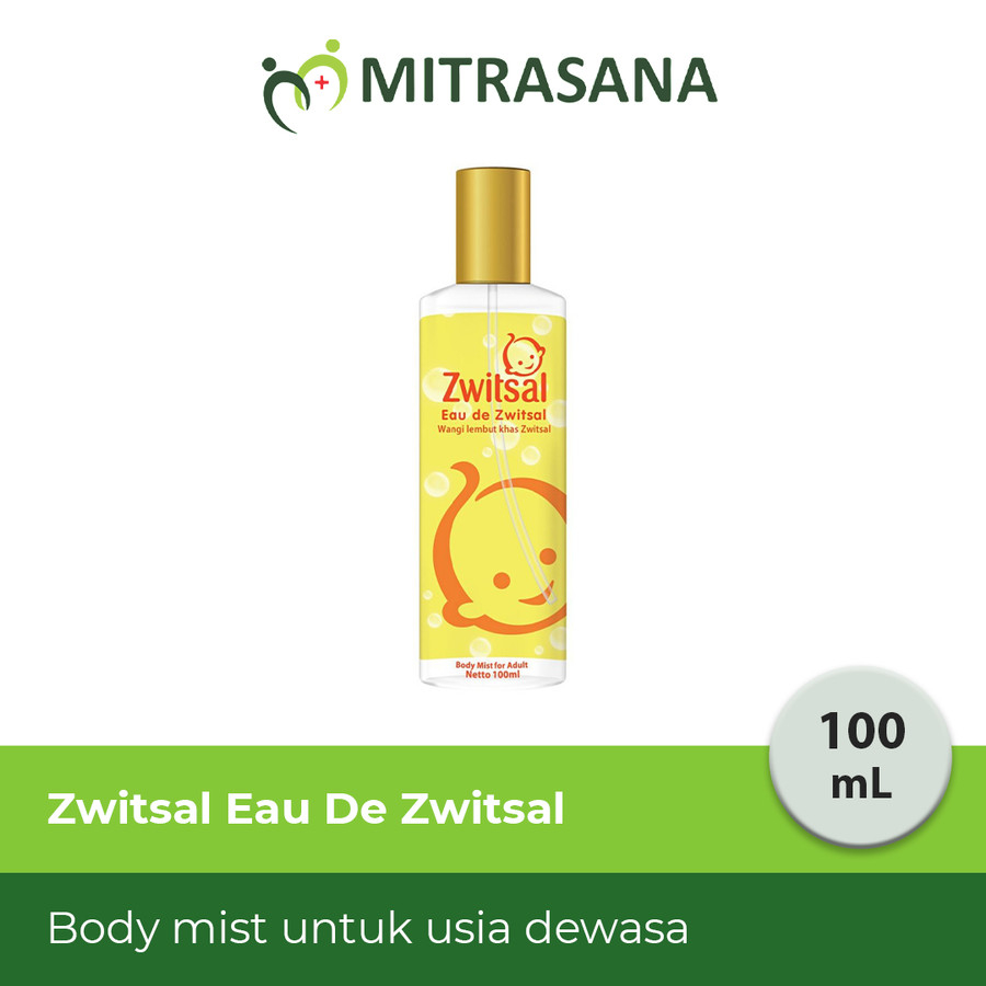 Zwitsal Eau De Toilette 100 Ml - Parfum Eau De Toilette, Parfum Pakaian