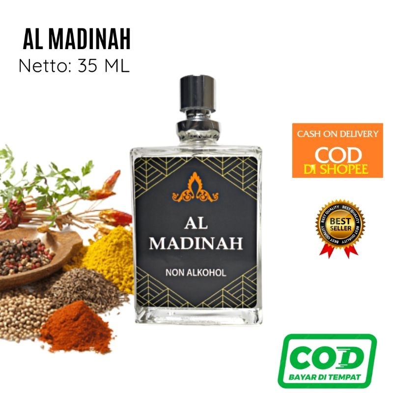 Al Madinah Haromain Parfum Al Madinah Minyak Musk Al Haramain 35 ml Parfum Ibadah Sholat Minyak Wang