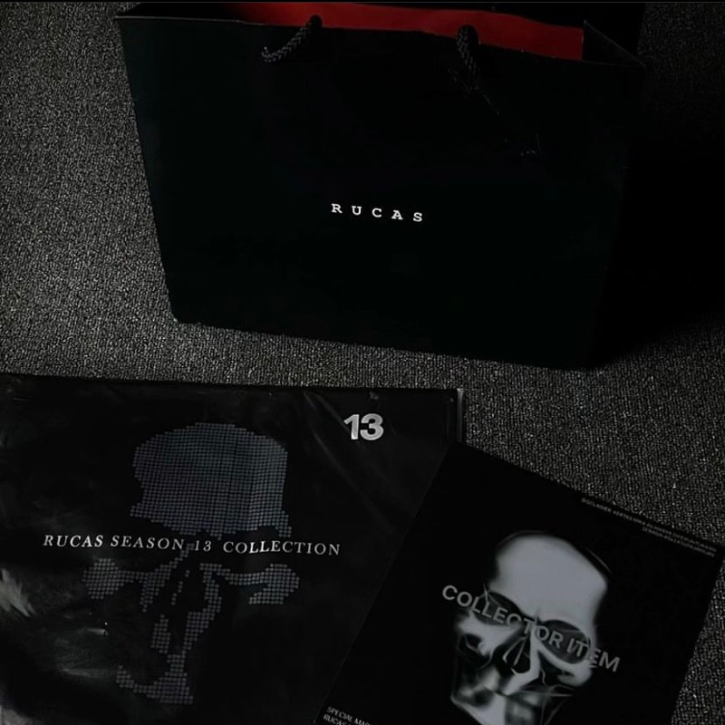 [ORIGINAL] Rucas Season 13 Monogram Skeleton / Rucas Season 12 Dark Grey Caviar Leather / Rucas Comb