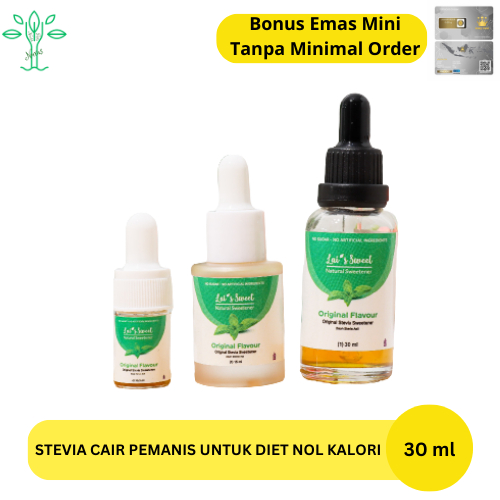 

Lais Sweet Stevia Cair Pemanis Diet Original Organik 30 ml