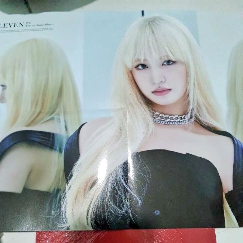[READY FP LIZ] IVE Photocard / Massage Card/ Folded Poster/ ID Card / Ktown benefit - Official From 