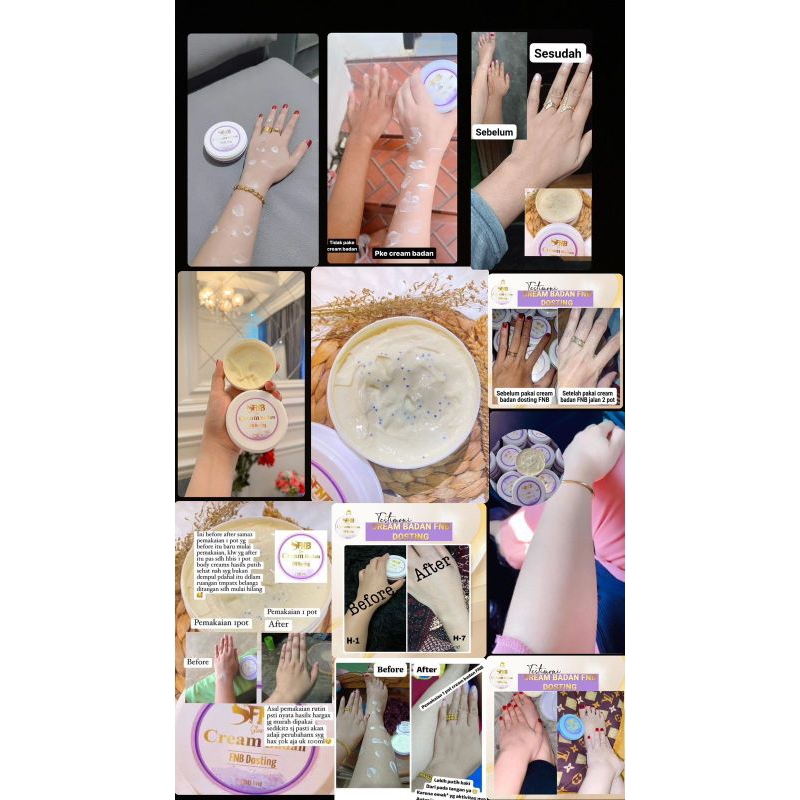 FNB GLOW CREAM BADAN