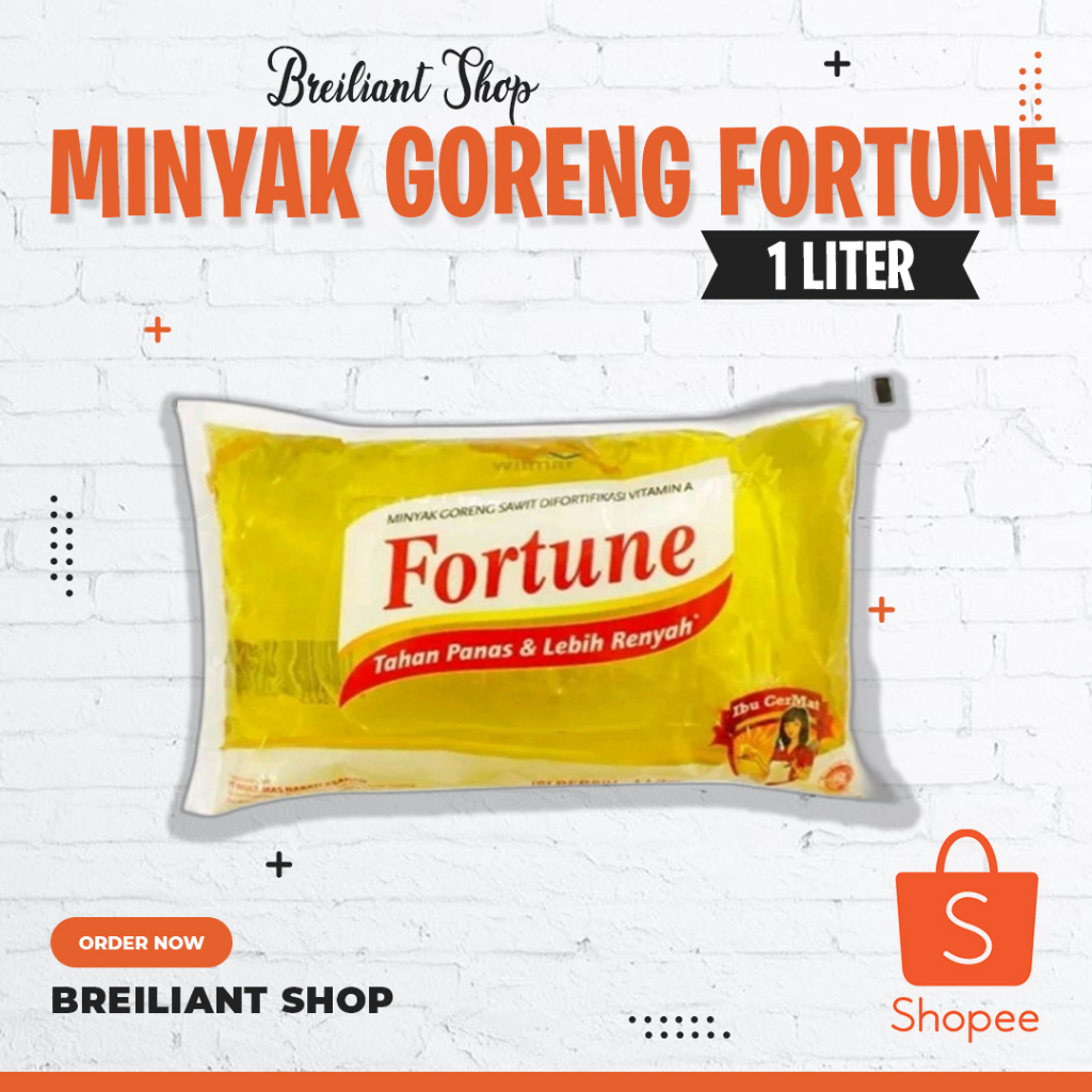 

minyak Goreng Fortune Bantal 1 liter / Fortune Pillow