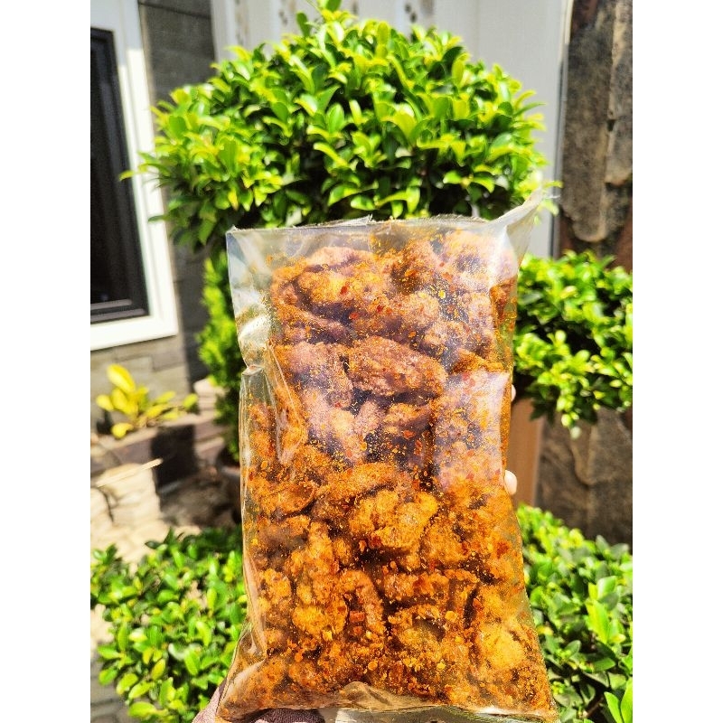 

kulit crispy pedas daun jeruk 500gram