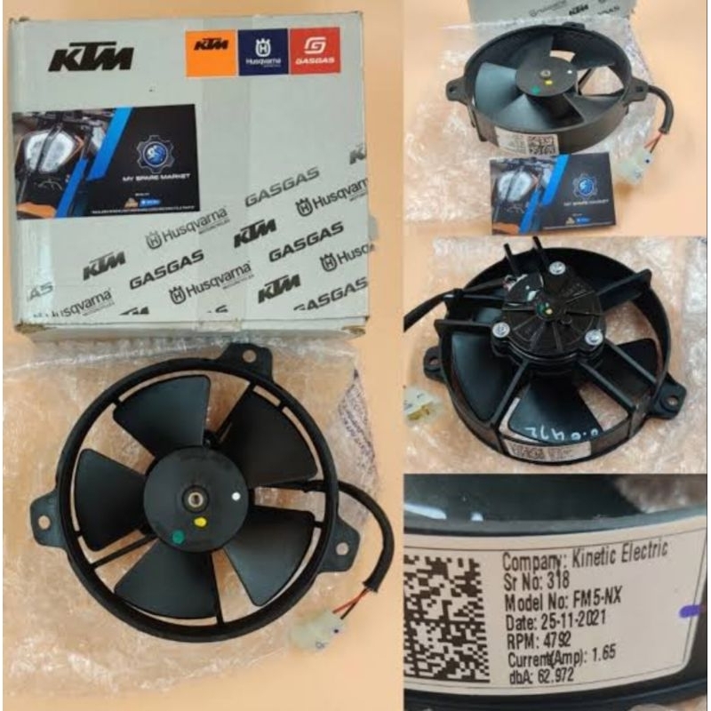 KIPAS RADIATOR KTM DUKE RC ADVENTURE 200 250 390 FAN SPAL RADIATOR KTM