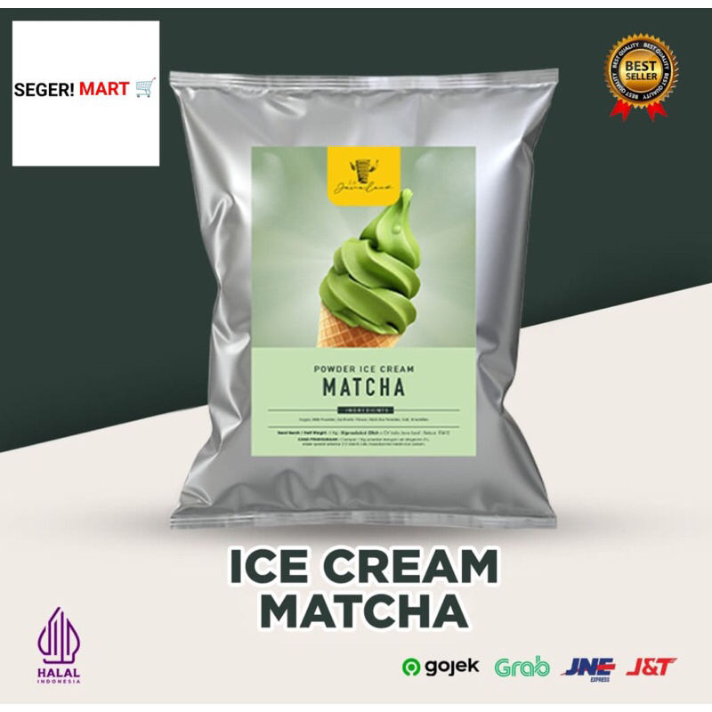 

Powder Bubuk Ice Cream Rasa Matcha Ukuran 1Kg